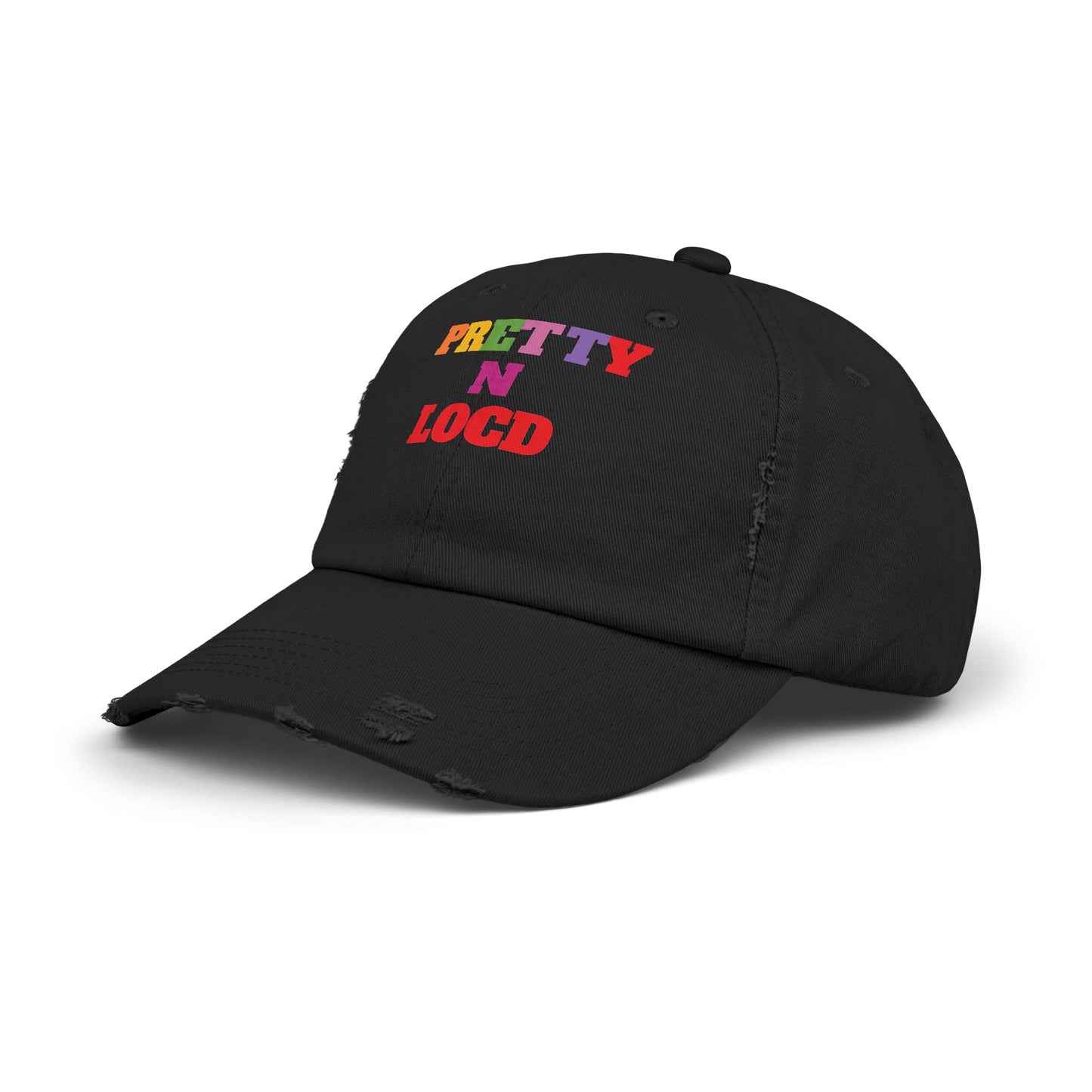 Pretty n Locd Distressed Cap