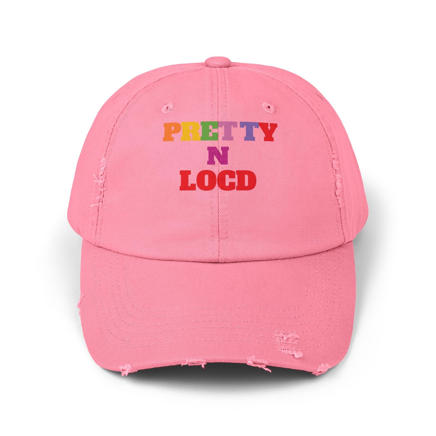 Pretty n Locd Distressed Cap