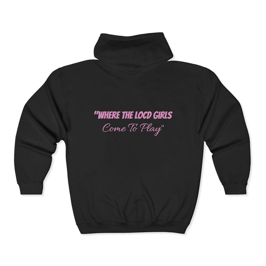 The Locd Bae Zipup Hoodie